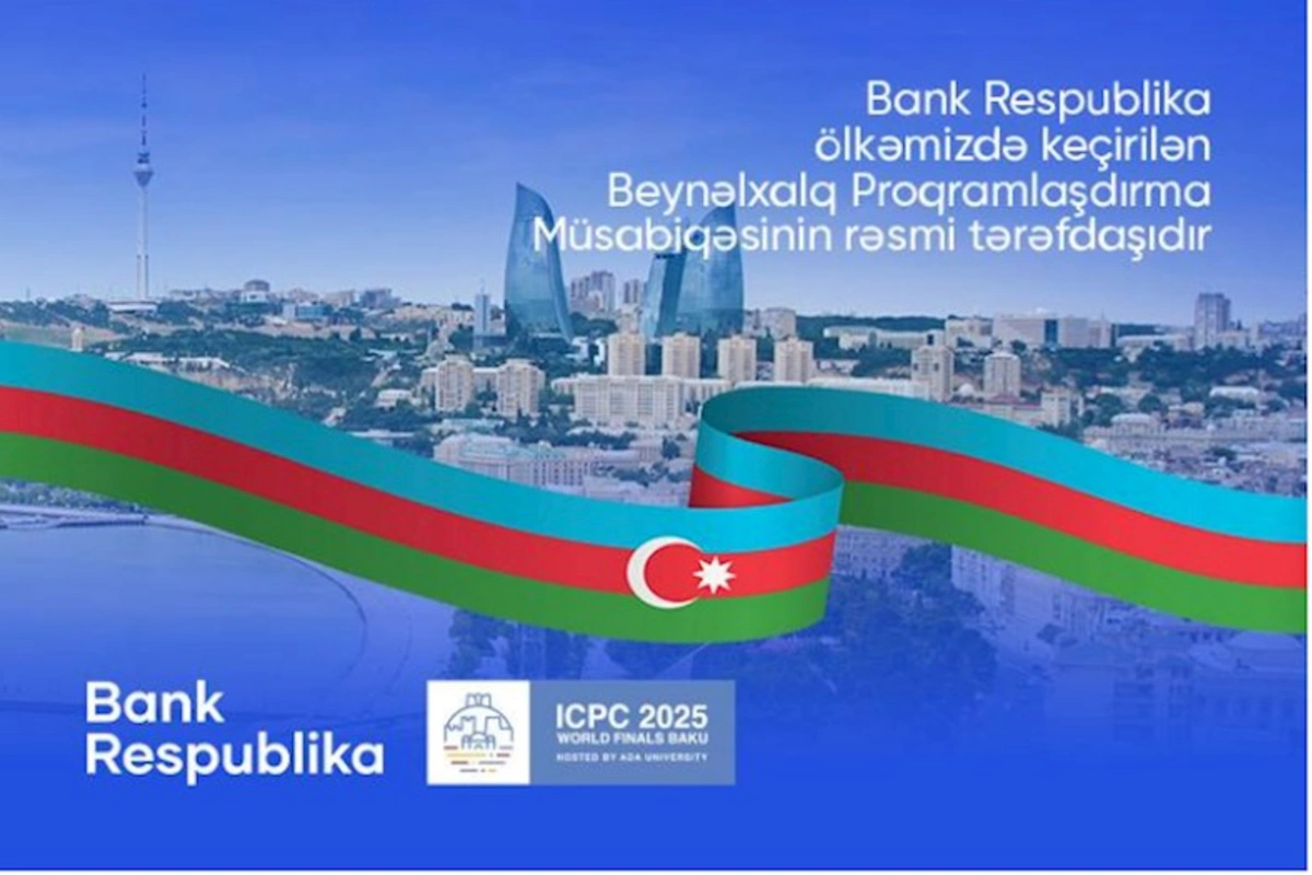 Bank Respublika Beynəlxalq Proqramlaşdırma Müsabiqəsinin tərəfdaşıdır!