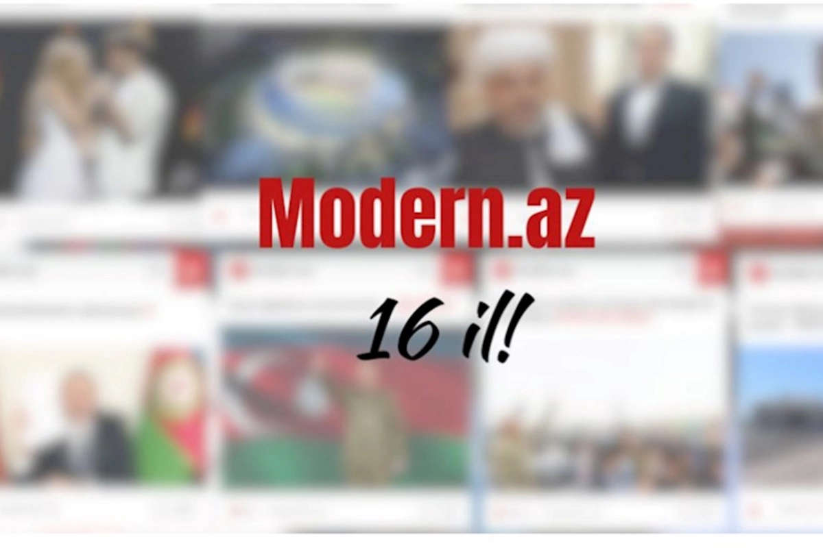 Modern.az 16 yaşını qeyd edir