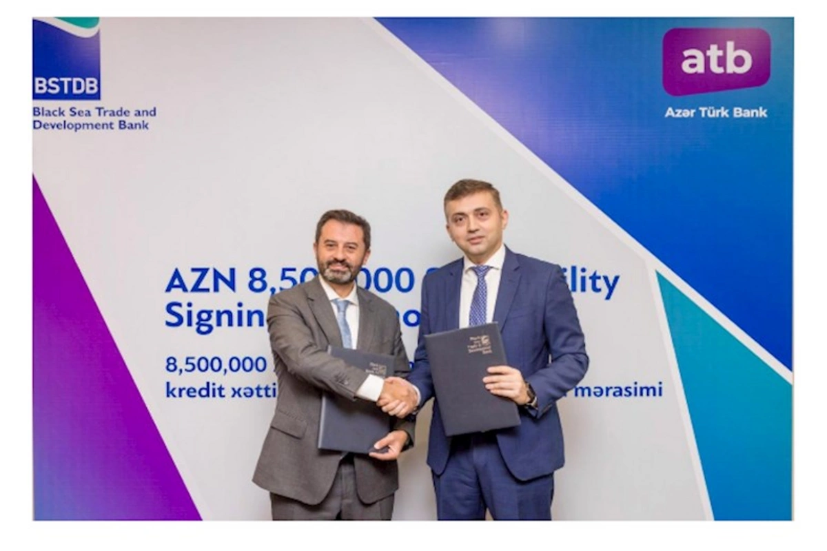 Azər Türk Bank beynəlxalq maliyyə institutu ilə mühüm saziş imzaladı — FOTOLAR
