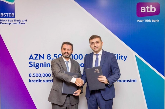 Azər Türk Bank beynəlxalq maliyyə institutu ilə mühüm saziş imzaladı — FOTOLAR