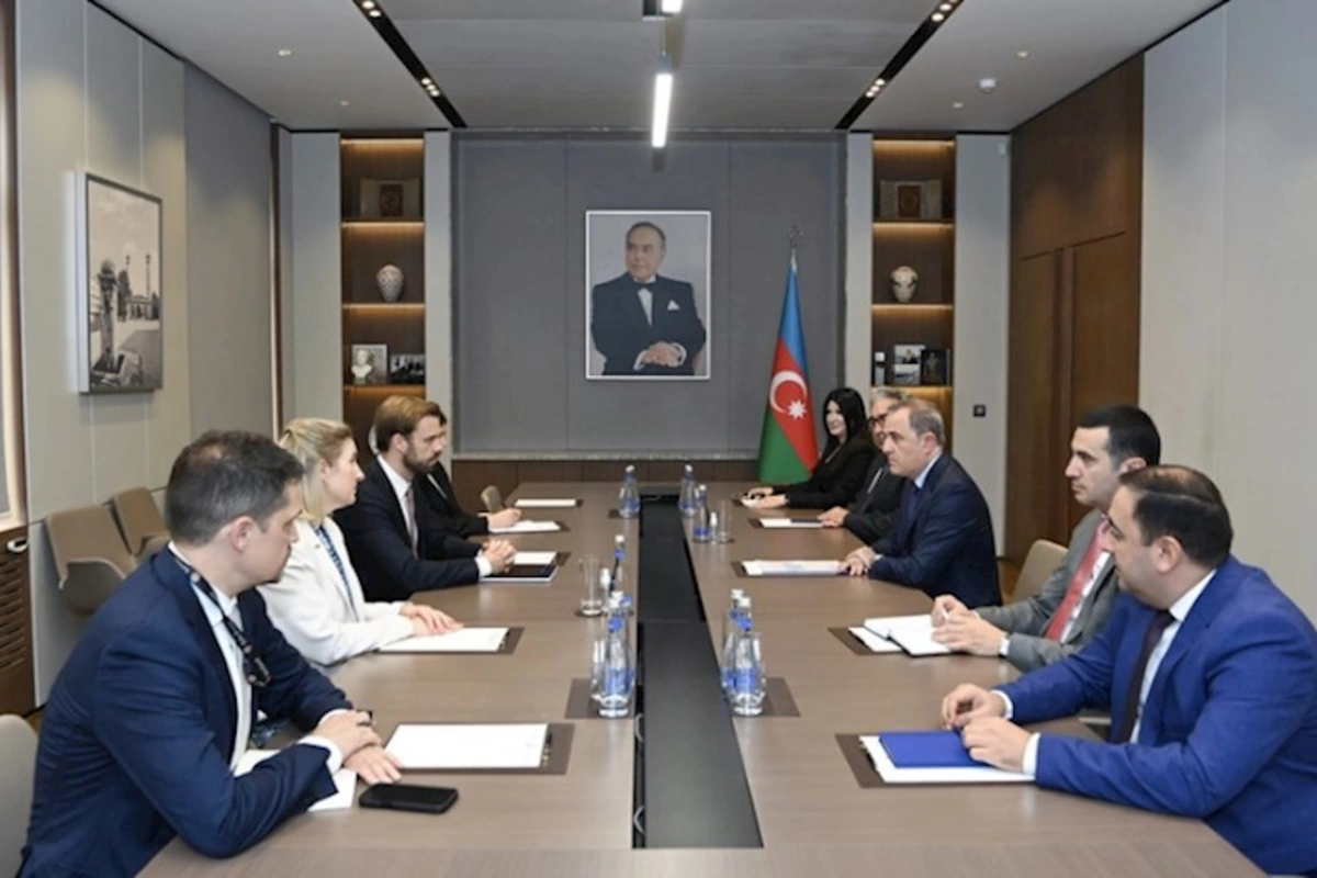Ceyhun Bayramov ABŞ rəsmisi ilə Azərbaycan-Ermənistan normallaşma prosesini müzakirə edib — FOTOLAR