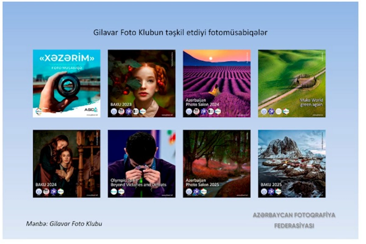 “Son 7 ildə Azərbaycanda keçirilən beynəlxalq fotomüsabiqələrə 4000-dən artıq xarici fotoqraf qatılıb” — FOTOLAR