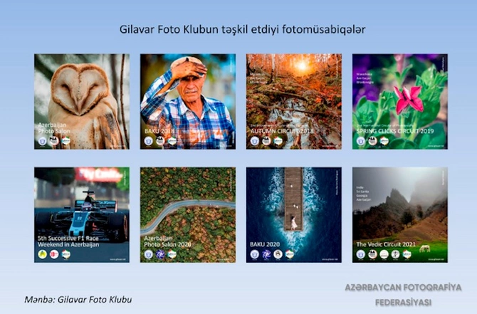 “Son 7 ildə Azərbaycanda keçirilən beynəlxalq fotomüsabiqələrə 4000-dən artıq xarici fotoqraf qatılıb” — FOTOLAR
