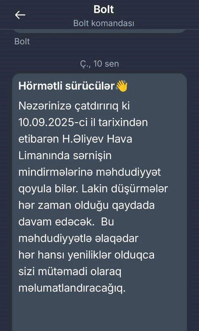 Bu gündən aeroportdan şəhərə taksi sifariş etmək olmur — FOTOLAR Bu gündən aeroportdan şəhərə taksi sifariş etmək olmur — FOTOLAR