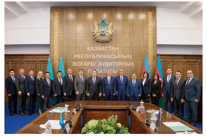 Azərbaycan və Qazaxıstan dövlət maliyyəsində şəffaflığı müzakirə edib — FOTO Azərbaycan və Qazaxıstan dövlət maliyyəsində şəffaflığı müzakirə edib — FOTO