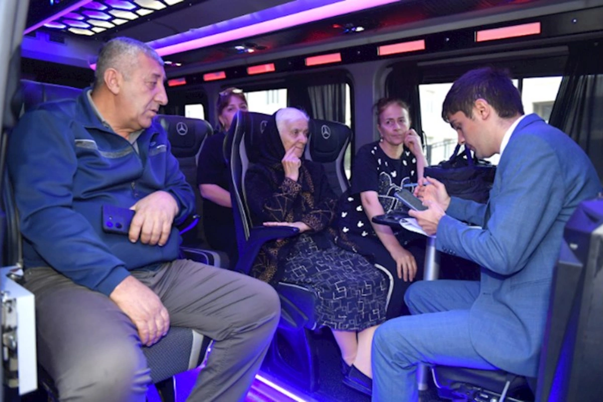 Şuşakənd və Qırmızı bazar qəsəbəsinə köç karvanı yola salındı