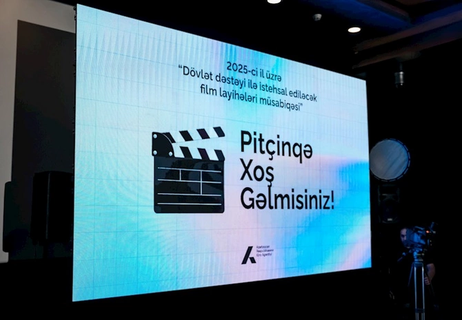 Dövlət dəstəyi ilə istehsal ediləcək film layihələri müsabiqəsi üzrə növbəti pitçinq keçirilib — FOTOLAR Dövlət dəstəyi ilə istehsal ediləcək film layihələri müsabiqəsi üzrə növbəti pitçinq keçirilib — FOTOLAR