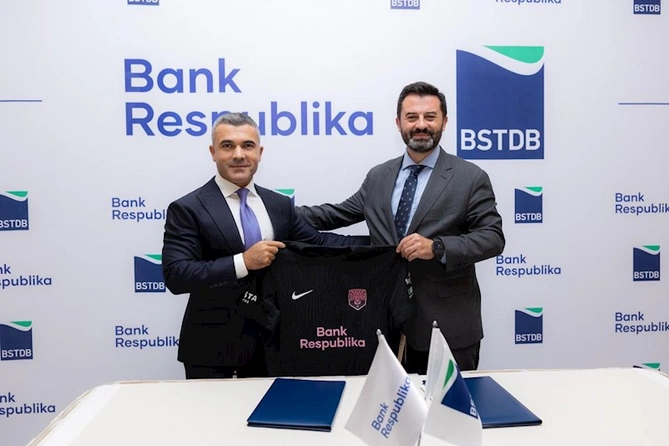 Bank Respublika və Qara Dəniz Ticarət və İnkişaf Bankı irihəcmli kredit sazişi imzalayıb — FOTOLAR