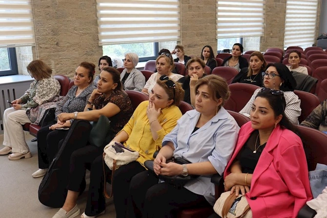 Attestasiyanın nəticələrinə əsasən təlimlərin üçüncü mərhələsi başlanıb — FOTOLAR Attestasiyanın nəticələrinə əsasən təlimlərin üçüncü mərhələsi başlanıb — FOTOLAR