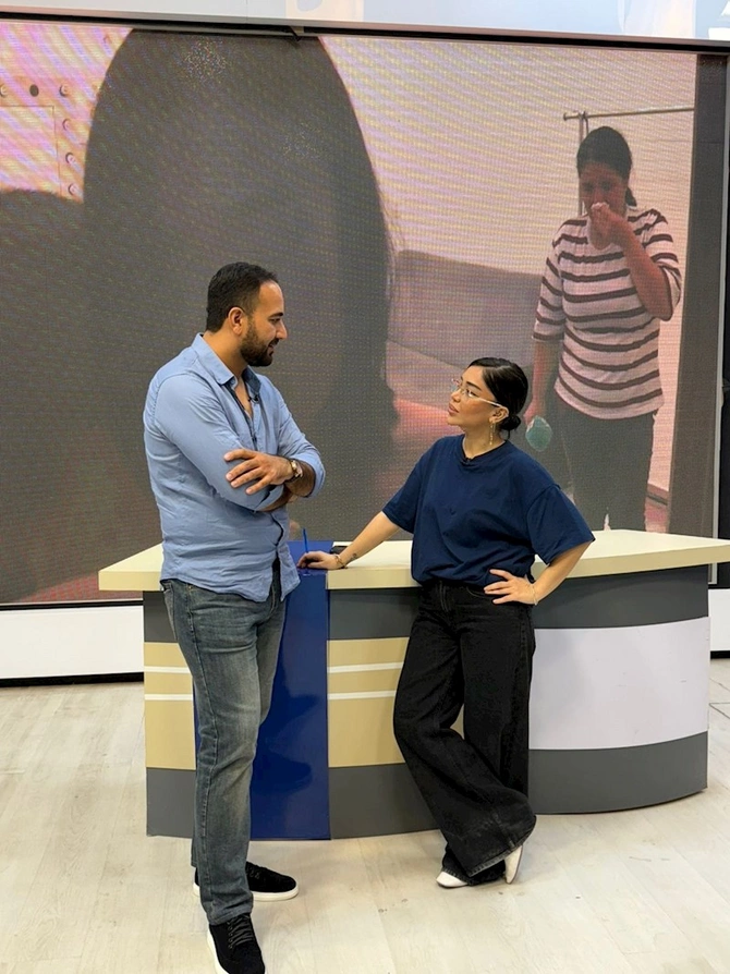 Sözün bitdiyi anda yeni aparıcı — Peyman Sadıqov Nigar Fərhadla... (FOTOLAR)
