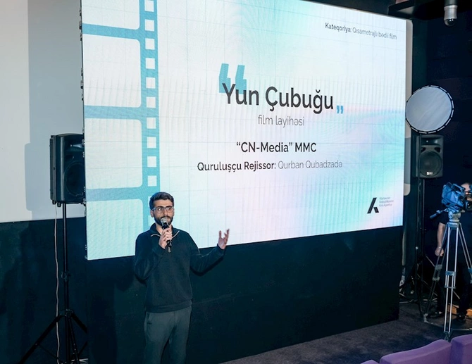 Dövlət dəstəyi ilə istehsal ediləcək film layihələri müsabiqəsi üzrə növbəti pitçinq keçirilib — FOTOLAR Dövlət dəstəyi ilə istehsal ediləcək film layihələri müsabiqəsi üzrə növbəti pitçinq keçirilib — FOTOLAR