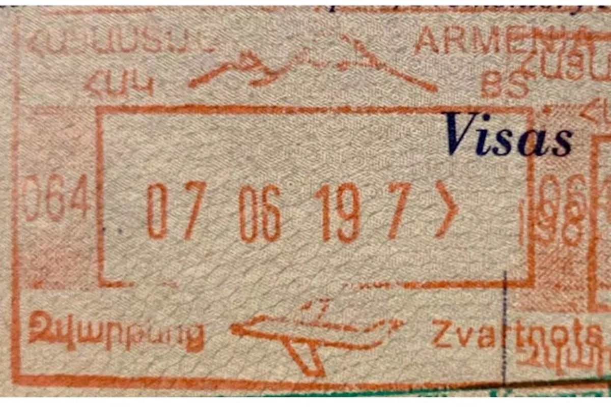 Ermənistan viza möhürlərindən Ağrı dağının təsvirini çıxaracaq