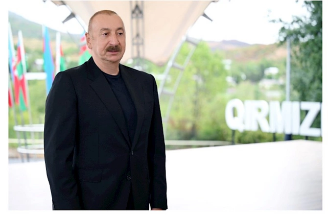 Prezident Qırmızı Bazar, Hadrut qəsəbələrinin və Sos kəndinin sakinləri ilə görüşdü — FOTOLAR
