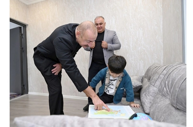 İlham Əliyev Xocalının Şuşakənd kəndində — FOTOLAR
