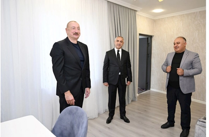 İlham Əliyev Xocalının Şuşakənd kəndində — FOTOLAR