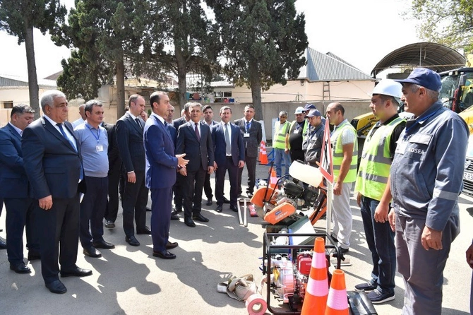 III MDB Oyunları ilə əlaqədar Gəncə şəhərinin su təchizatına baxış keçirilib — REPORTAJ