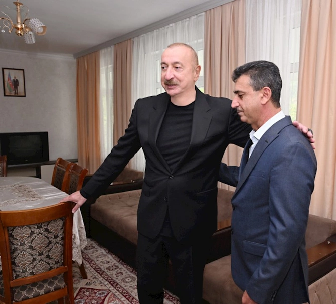 İlham Əliyev Xocalı rayonunun Badara kəndində olub — FOTOLAR