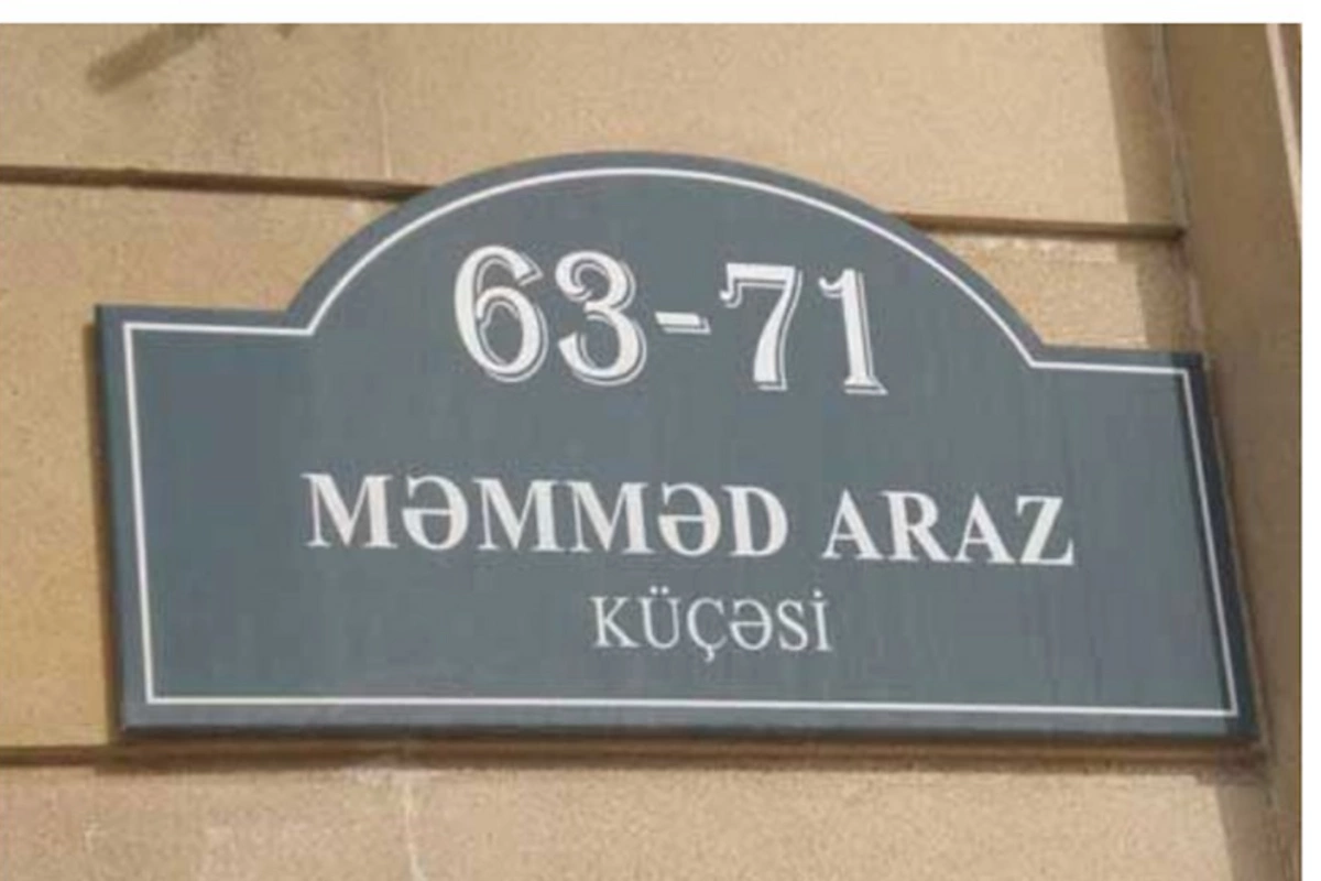 Küçə adları bir növ tarixi və mədəni xəritədir — Memar