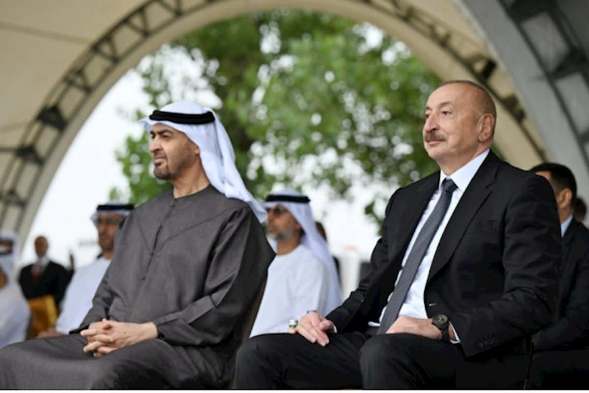 Liderlər Cıdır düzündə Qarabağ atlarının şousunu izlədilər — FOTOLAR