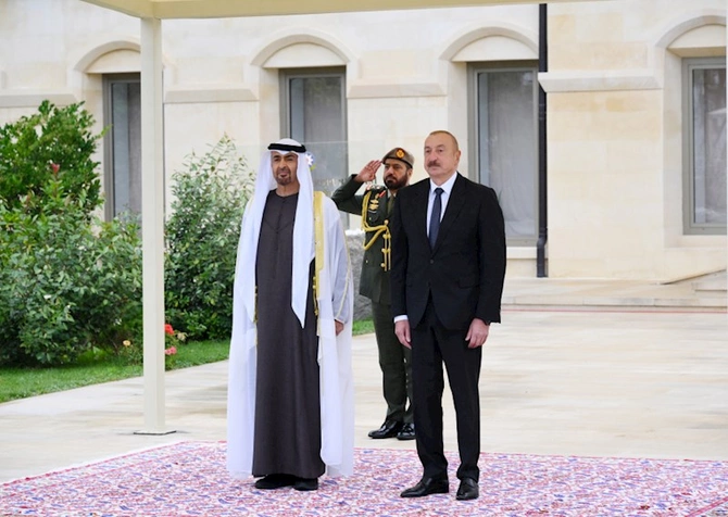 Şuşada rəsmi qarşılanma mərasimindən — FOTOLAR