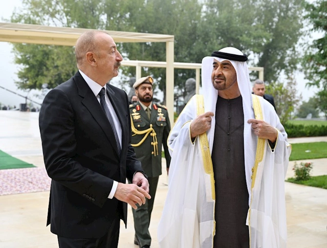 Şuşada rəsmi qarşılanma mərasimindən — FOTOLAR