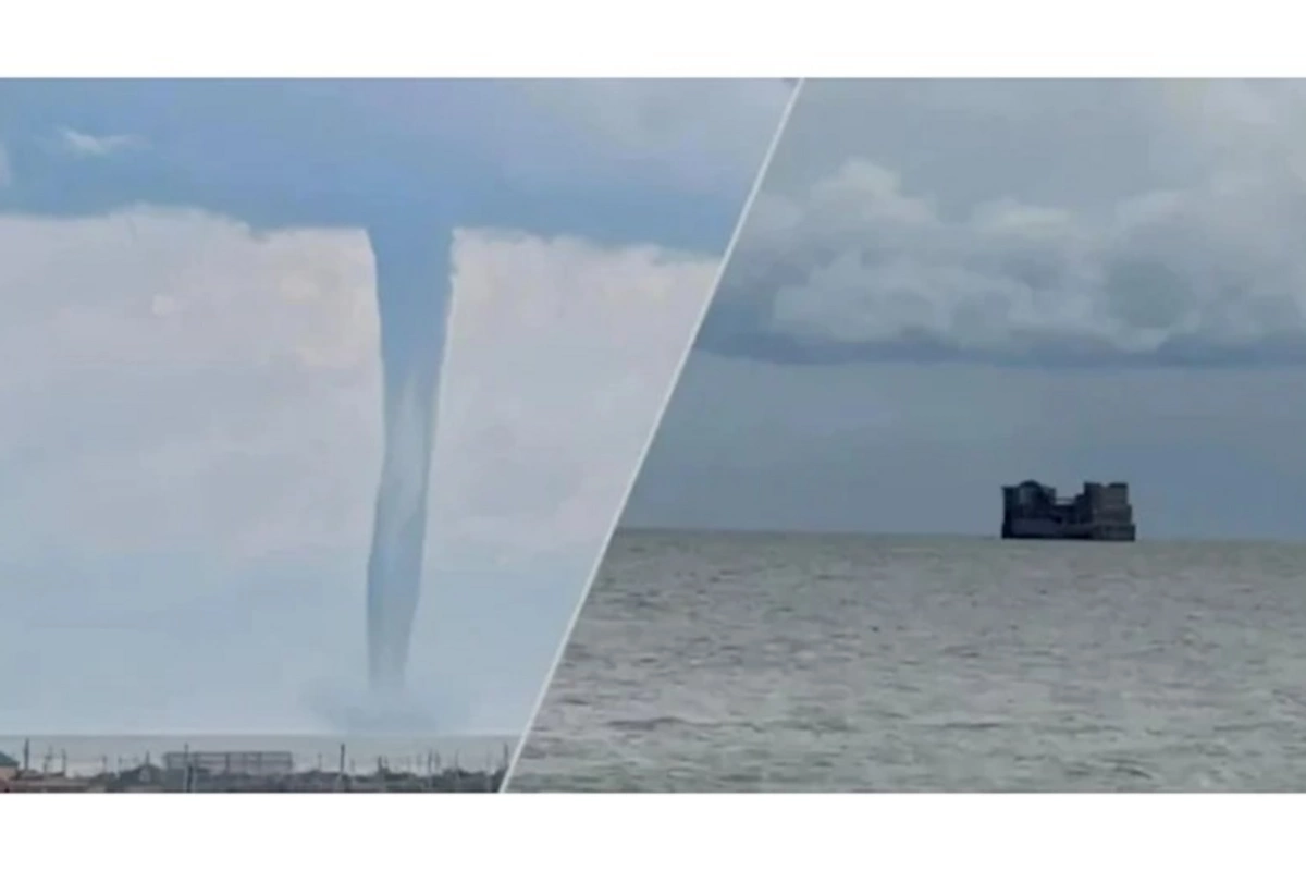 Xəzərdə yenidən tornado baş verə bilər
