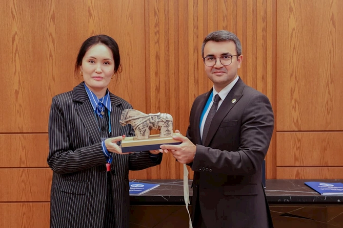 Multikulturalizm Mərkəzi beynəlxalq əlaqələrini genişləndirir — FOTOLAR