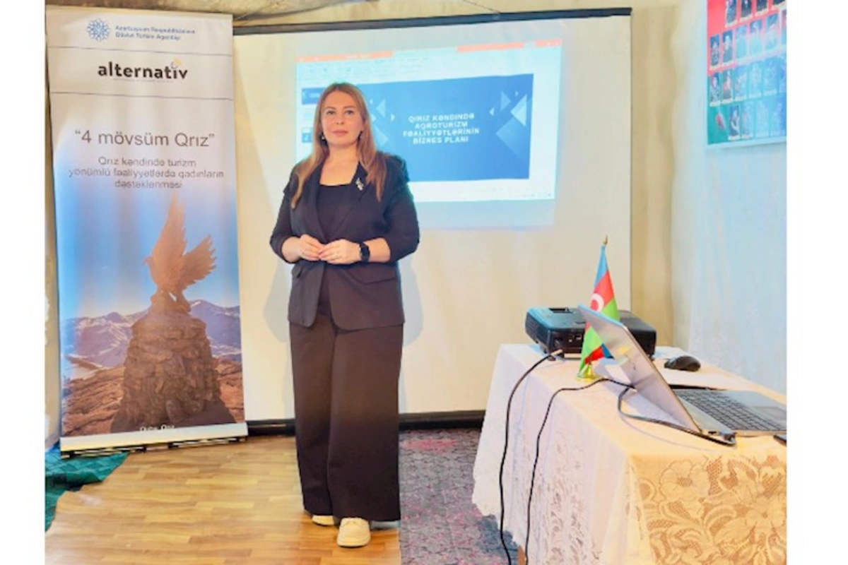 “4 mövsüm Qrız” layihəsi başa çatdı: Biznes planların hazırlanmasına dəstək göstərildi — FOTOLAR