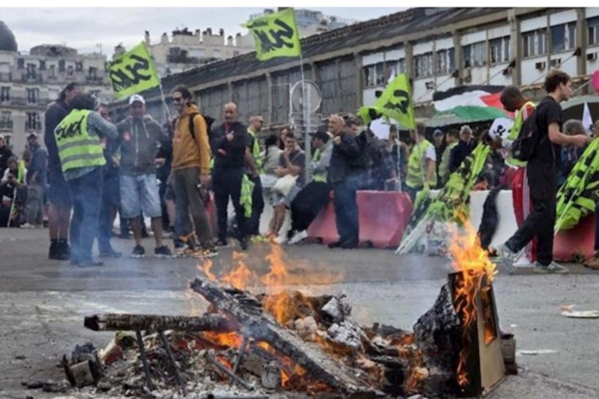 Parisdəki etirazlarda 800-dən çox həbs edilən var