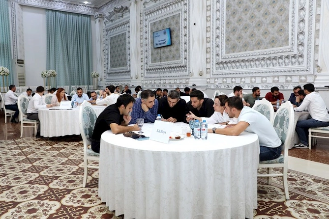 Neftçilər Günü münasibətilə “Nə? Harada? Nə zaman?” intellektual bilik yarışı keçirildi — FOTOLAR