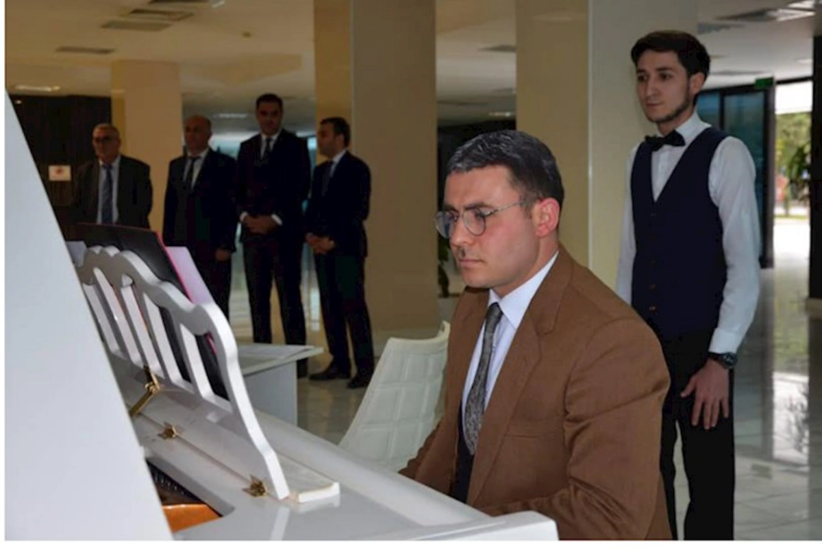 Mingəçevirdə Üzeyir Hacıbəylinin 140 illiyi ilə bağlı təntənəli konsert keçirildi — VİDEO/FOTOLAR