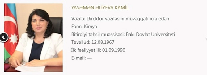 Bu xanım Bakıda iki tanınmış məktəbə rəhbərlik edir — FOTOLAR