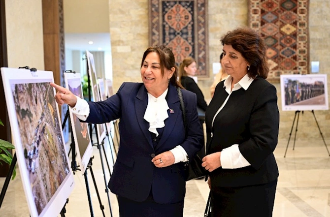 Xankəndidə Şəhər Günü münasibətilə fotosərgi keçirilir — FOTOLAR