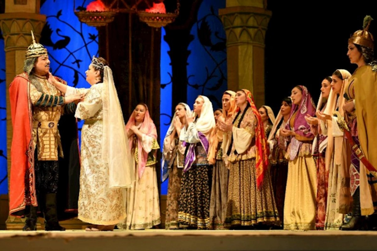 Üzeyir Hacıbəyli festivalı çərçivəsində “Şah İsmayıl” operası nümayiş olunub — FOTOLAR