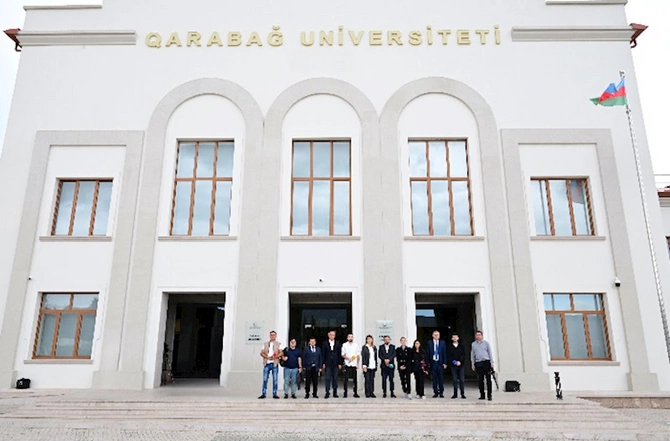 Dövlət Suverenliyi Günü münasibətilə Xankəndi şəhərinə mediatur təşkil olunub — FOTOLAR