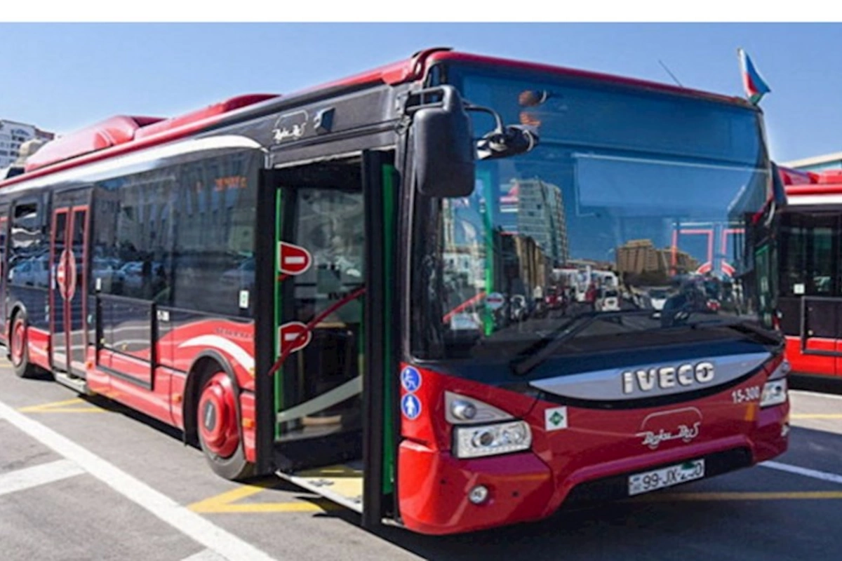 Bakıda avtobuslar gecə 12-yə qədər işləyəcək — RƏSMİ