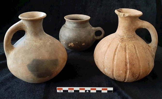 Masallıda antik dövrə aid küp məzarı üzə çıxıb — FOTOAR
