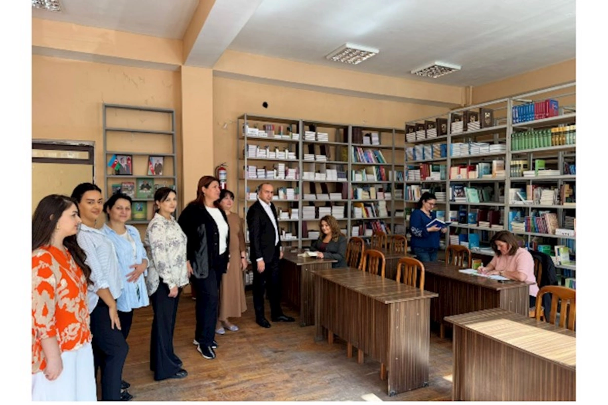 Pedaqoji Universitetdə yeni oxu zalı yaradılıb — FOTOLAR