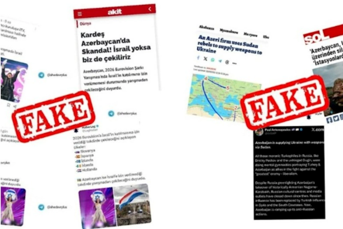 MEDİA: Azərbaycana qarşı növbəti dezinformasiya kampaniyasının başlanması müşahidə olunur