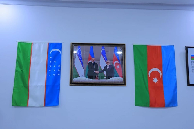 Səmərqənd Dövlət İqtisad və Servis İnstitutunda azərbaycanlı alimin adını daşıyan auditoriya açılıb — FOTOLAR