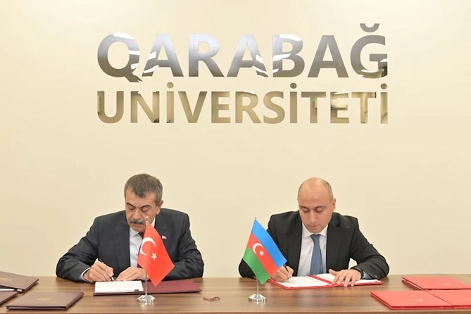 Qarabağda Azərbaycan və Türkiyə arasında təhsil sahəsində sazişlər imzalanıb — FOTOLAR Qarabağda Azərbaycan və Türkiyə arasında təhsil sahəsində sazişlər imzalanıb — FOTOLAR
