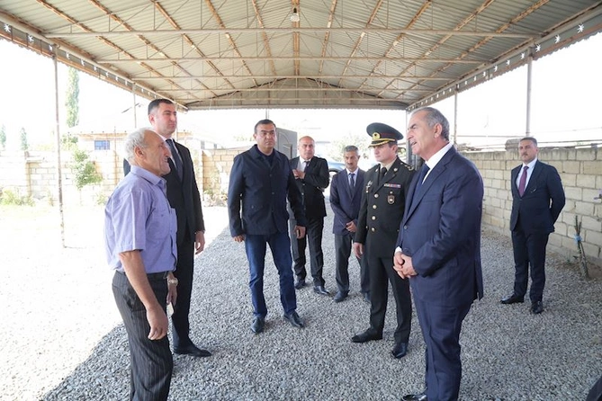 Hacıqabulda “Vətən müharibəsi”ndə şəhid olmuş şəxslərin ailə üzvlərinin ziyarəti davam edir — FOTOLAR
