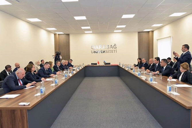 Qarabağda Azərbaycan və Türkiyə arasında təhsil sahəsində sazişlər imzalanıb — FOTOLAR Qarabağda Azərbaycan və Türkiyə arasında təhsil sahəsində sazişlər imzalanıb — FOTOLAR