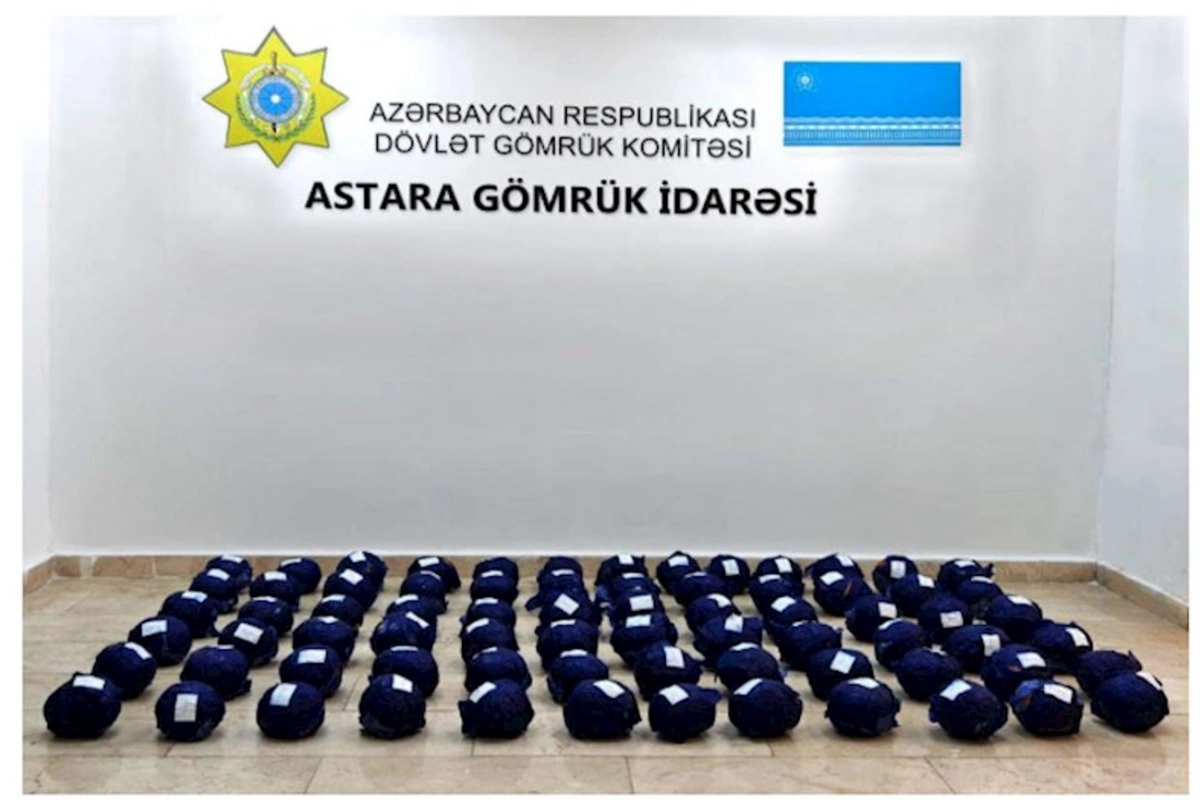 İrandan gətirilən 29 kq marixuana ifşa edildi — VİDEO/FOTOLAR