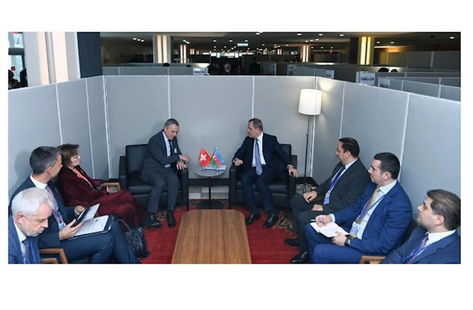 Azərbaycan–İsveçrə əməkdaşlığının mövcud vəziyyəti müzakirə olunub — FOTOLAR Azərbaycan–İsveçrə əməkdaşlığının mövcud vəziyyəti müzakirə olunub — FOTOLAR