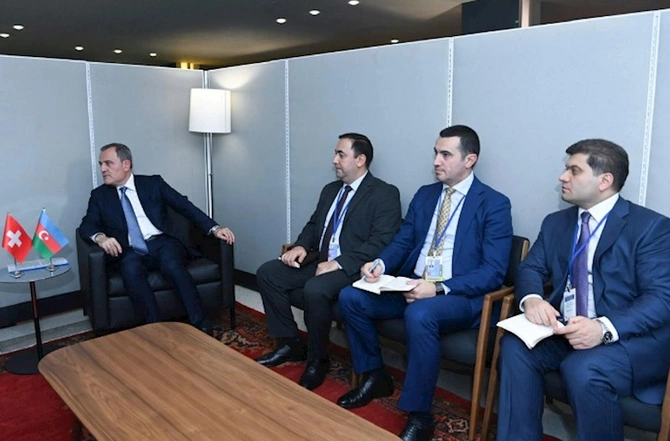 Azərbaycan–İsveçrə əməkdaşlığının mövcud vəziyyəti müzakirə olunub — FOTOLAR Azərbaycan–İsveçrə əməkdaşlığının mövcud vəziyyəti müzakirə olunub — FOTOLAR