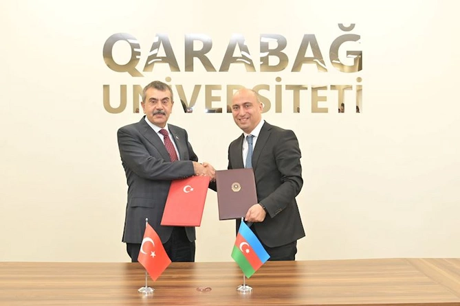 Qarabağda Azərbaycan və Türkiyə arasında təhsil sahəsində sazişlər imzalanıb — FOTOLAR Qarabağda Azərbaycan və Türkiyə arasında təhsil sahəsində sazişlər imzalanıb — FOTOLAR