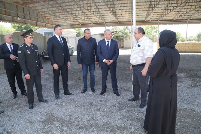 Hacıqabulda “Vətən müharibəsi”ndə şəhid olmuş şəxslərin ailə üzvlərinin ziyarəti davam edir — FOTOLAR