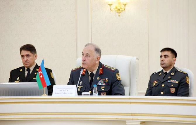 Kərim Vəliyev MDB Qərargah Rəisləri Komitəsinin iclasında — FOTOLAR Kərim Vəliyev MDB Qərargah Rəisləri Komitəsinin iclasında — FOTOLAR