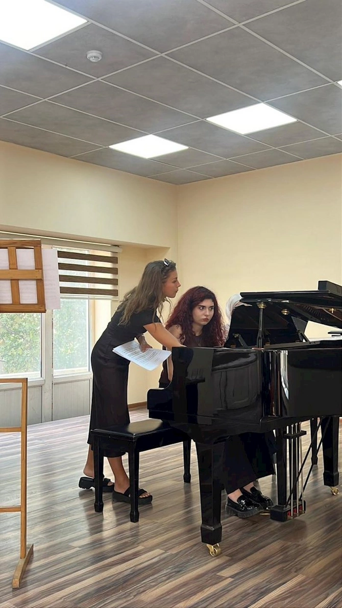 Bakı Musiqi Akademiyasında ustad dərsi təşkil olunub — FOTOLAR